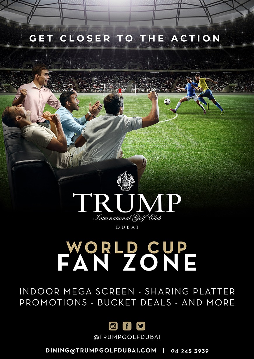 Watch the World Cup at Trump International Watch the World Cup at Trump International